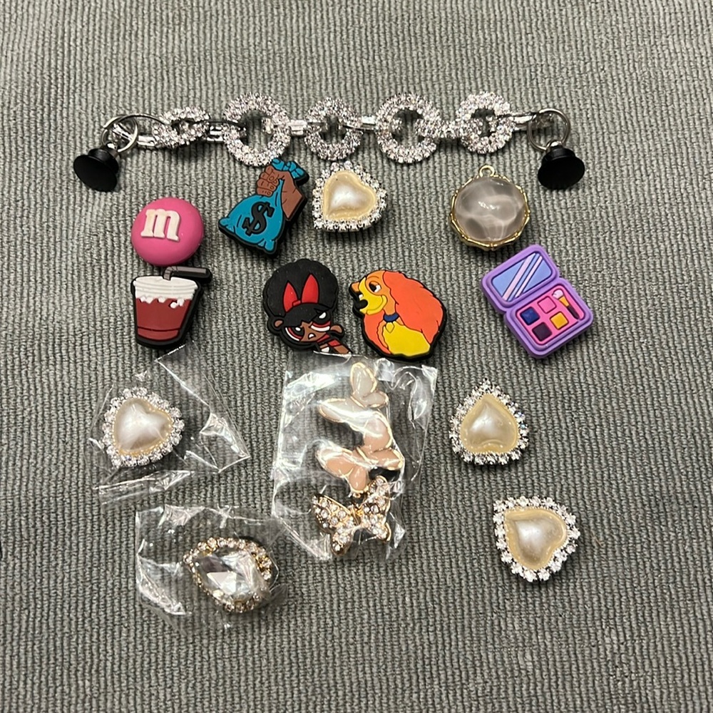 Croc charms lot
